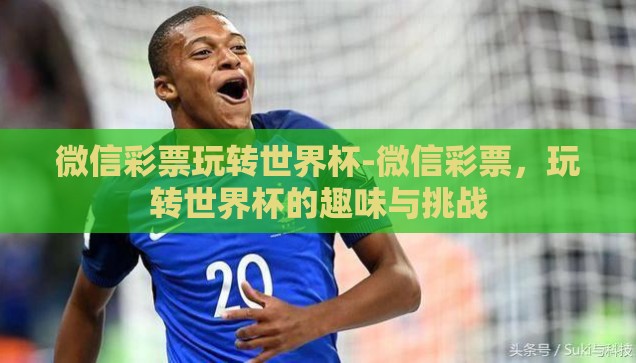 微信彩票玩转世界杯-微信彩票，玩转世界杯的趣味与挑战