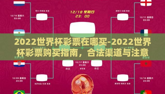2022世界杯彩票在哪买-2022世界杯彩票购买指南，合法渠道与注意事项