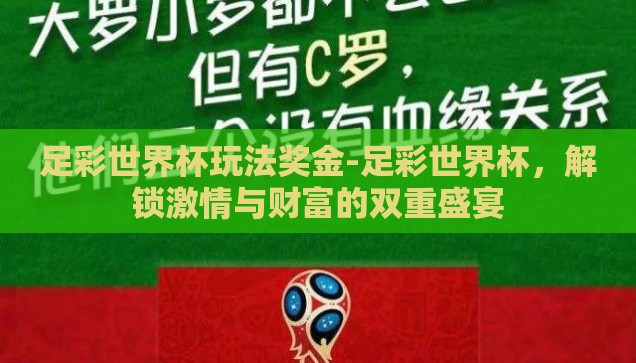 足彩世界杯玩法奖金-足彩世界杯，解锁激情与财富的双重盛宴