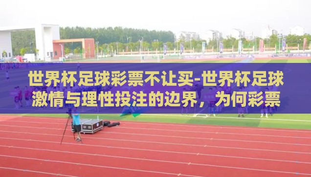 世界杯足球彩票不让买-世界杯足球激情与理性投注的边界，为何彩票购买受限