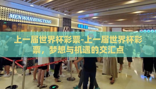 上一届世界杯彩票-上一届世界杯彩票，梦想与机遇的交汇点