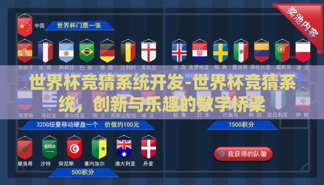 世界杯竞猜系统开发-世界杯竞猜系统，创新与乐趣的数字桥梁