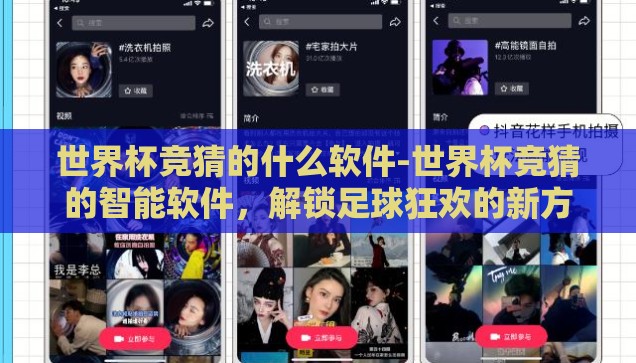 世界杯竞猜的什么软件-世界杯竞猜的智能软件，解锁足球狂欢的新方式
