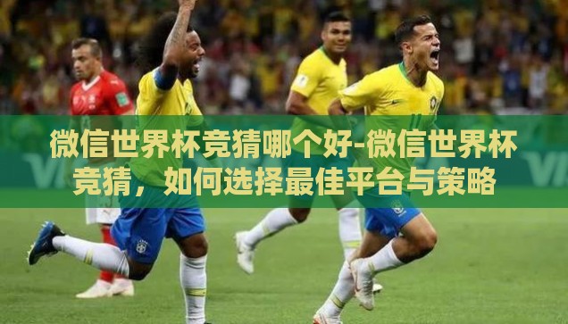 微信世界杯竞猜哪个好-微信世界杯竞猜，如何选择最佳平台与策略