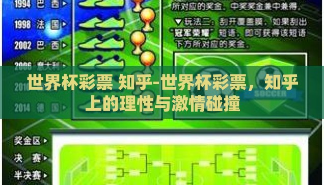 世界杯彩票 知乎-世界杯彩票，知乎上的理性与激情碰撞