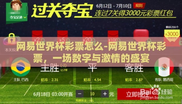 世界杯彩票中奖结果-世界杯彩票，梦想与现实的碰撞