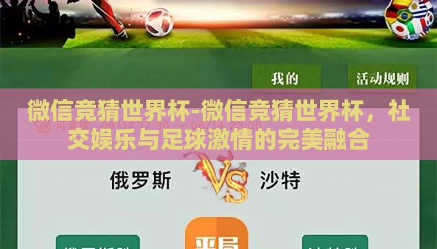 世界杯竞猜用什么-世界杯竞猜的智慧与乐趣