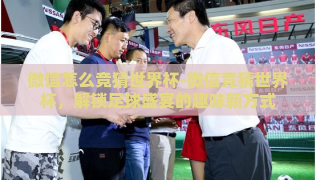 微信怎么竞猜世界杯-微信竞猜世界杯，解锁足球盛宴的趣味新方式